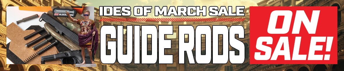 Guide Rods On Sale Banner