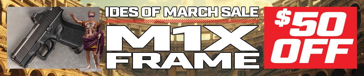 M1X Frame On Sale Banner