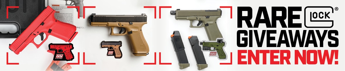 Rare Glock Giveaway Sweepstakes Announcement Banner
