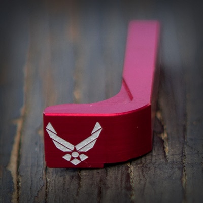 Air Force Engraving Design on a magazine release