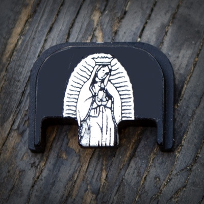 Our Lady of Guadalupe Engraving Design