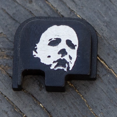 Horror Mask Engraving Design