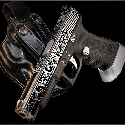 Engraved slide