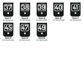 Cool Glock Magazine Base Plate With Skull & American Flag Design - Fits Gen 1-5 (9mm/.40 Cal/.357 Sig/.45 Gap)