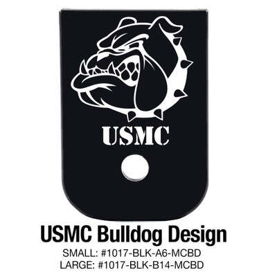 USMC Bulldog engraving design