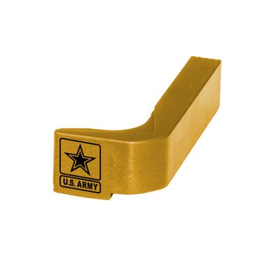 United States of America Army logo laser engraved on a magazine release