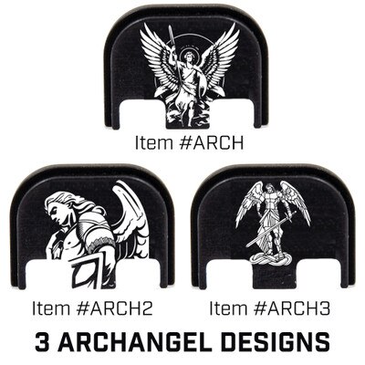 Three different Michael the Archangel designs