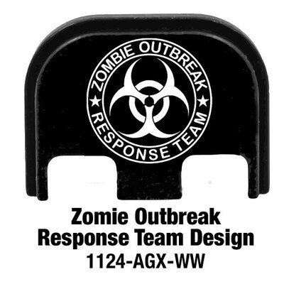 Zombie Outbreak Response team engraved by Glockstore