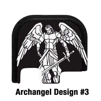 G43 slide cover plate with Archangel design #3