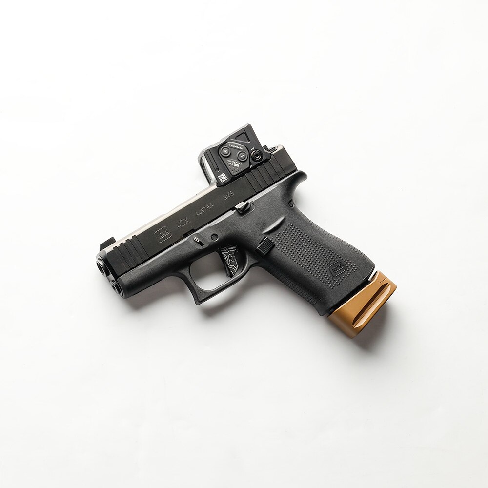 GS Extended Slide Stop for G43/43X/48 | Best Glock Accessories