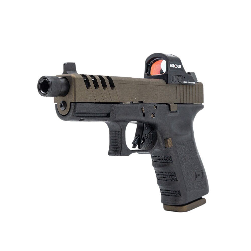 GS Custom G19 Gen3 Apex Cut 9mm w/ Holosun 507C and Threaded Barrel