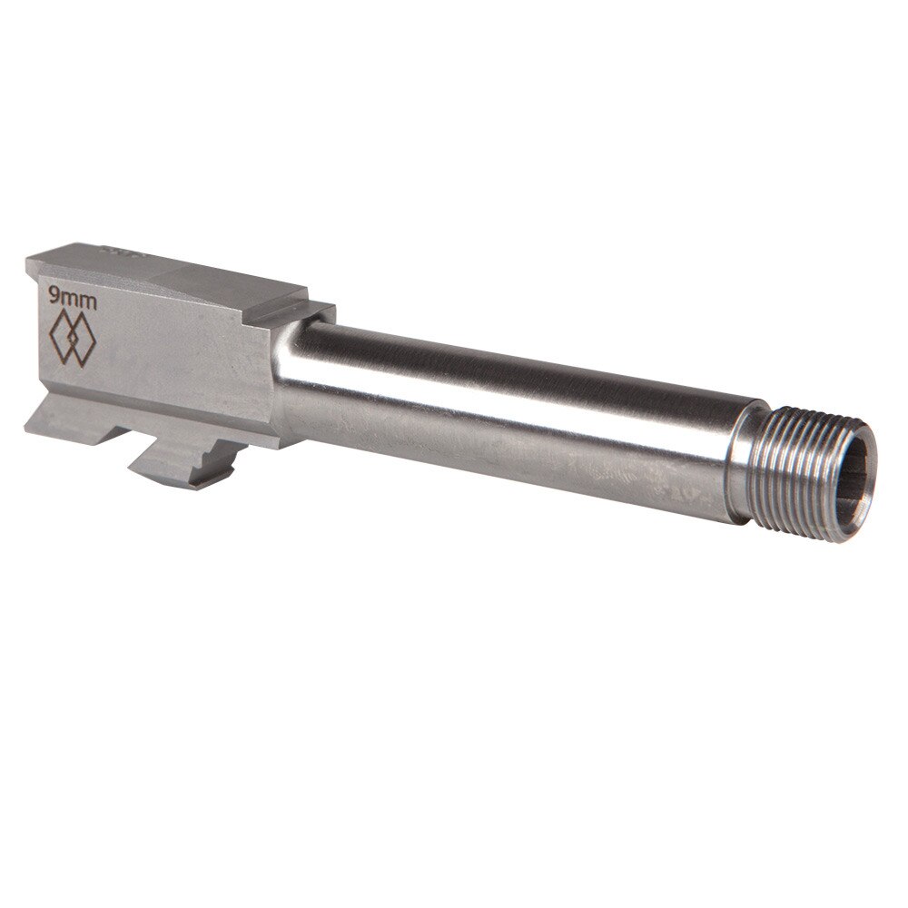 thumbnail image 2 of 17-4 Billet Steel Locking Block For Glock 42, 43, 43X, And 48 – Stainless Steel, Made In USA 2 of 5