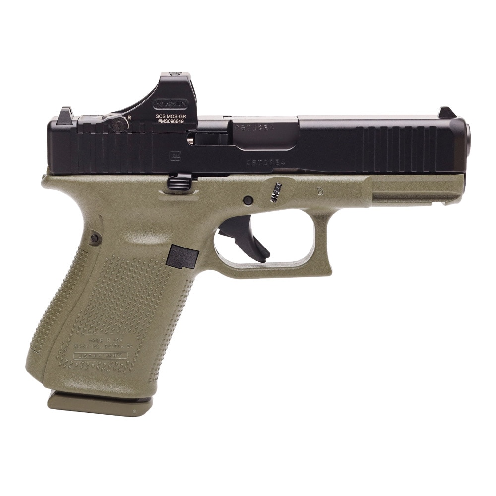 GS Optiquipped SCS Glock 19 Gen5 MOS Battlefield Green 9MM