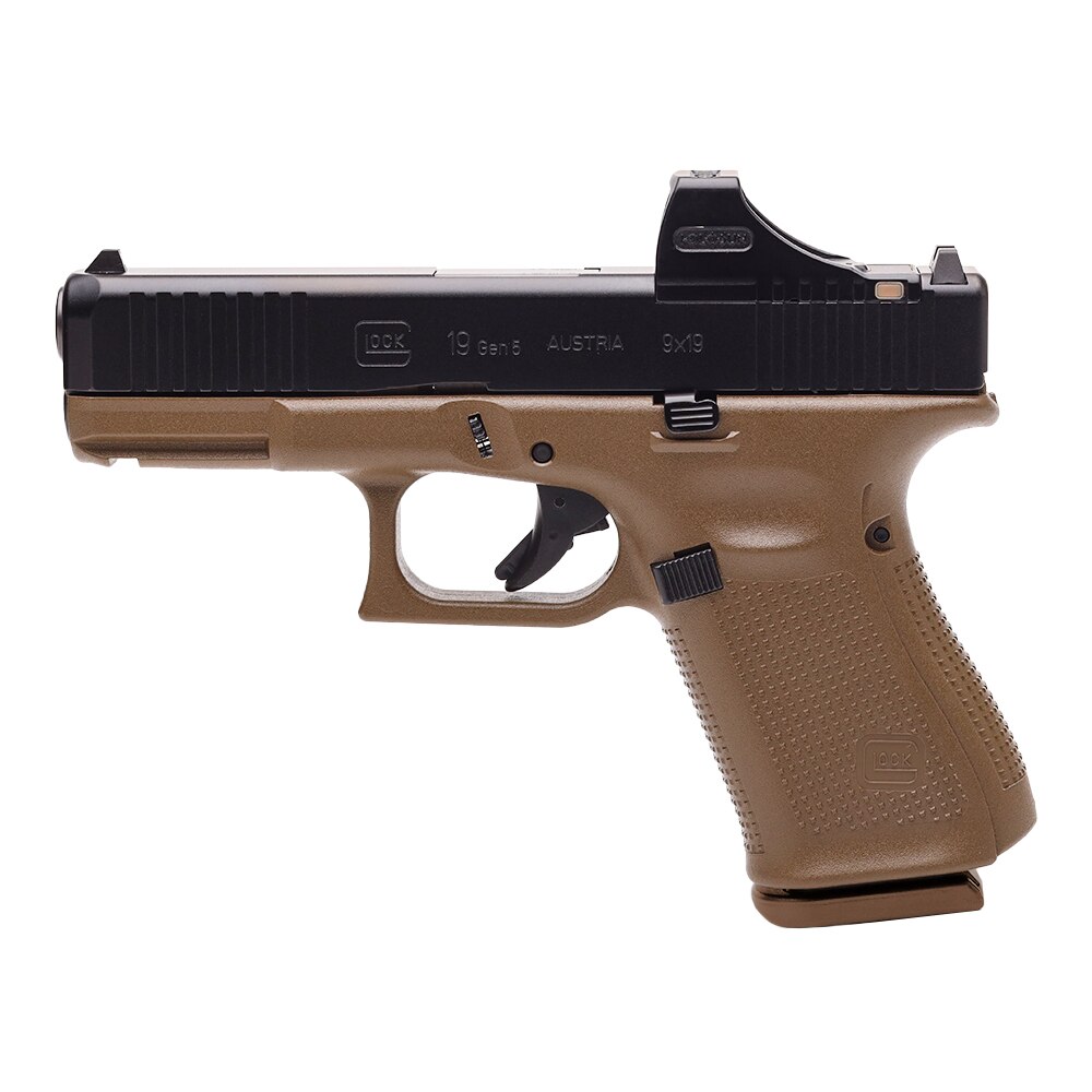 GS Optiquipped SCS Glock 19 Gen5 MOS FDE 9MM