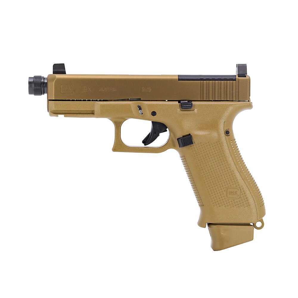 Glock 19X MOS 9mm w/ Threaded Barrel