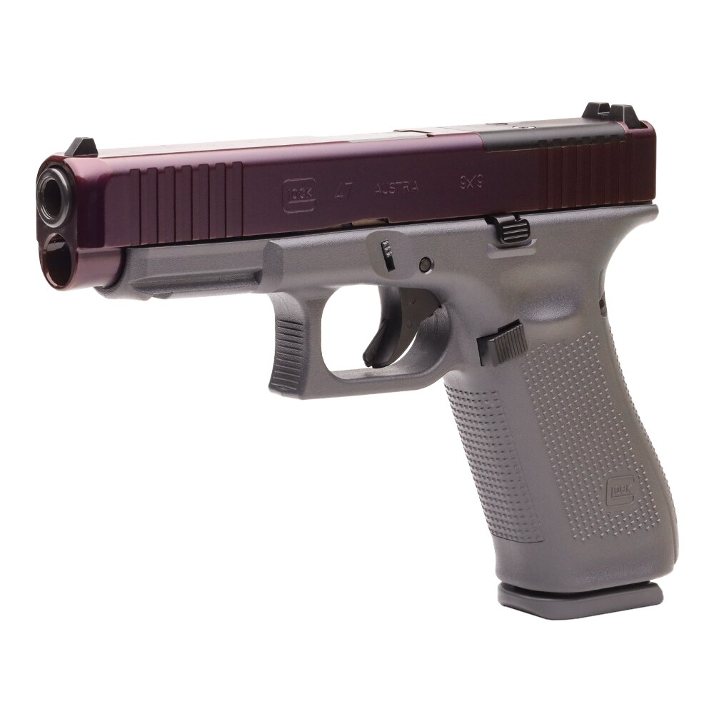 Glock 19X MOS w/ Plum PVD Refinished Slide (PB&J Edition)