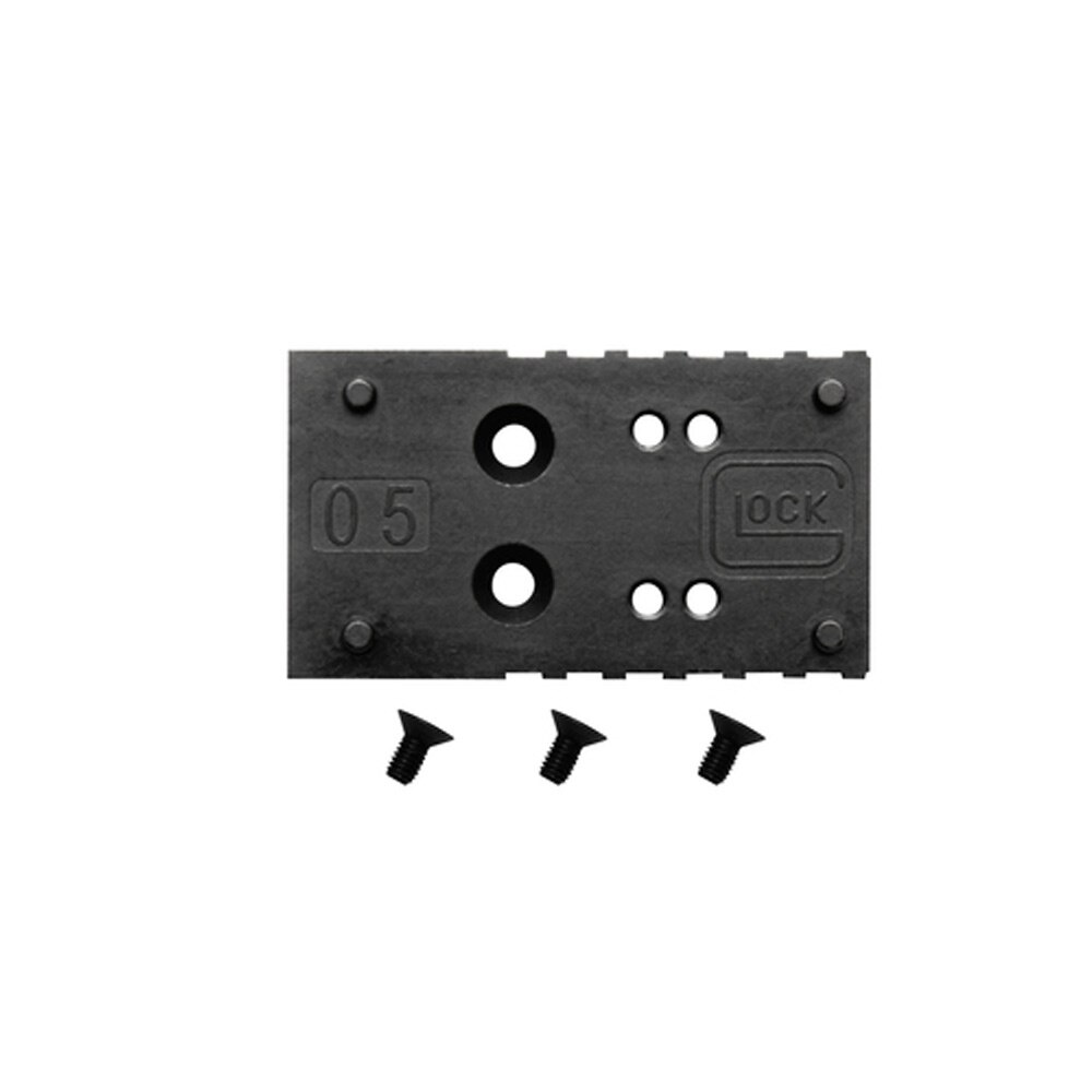 Glock 45 MOS Cover Plate – Genuine GLOCK Polymer, Black