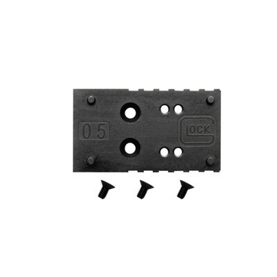 Glock 45 MOS Cover Plate – Genuine GLOCK Polymer, Black