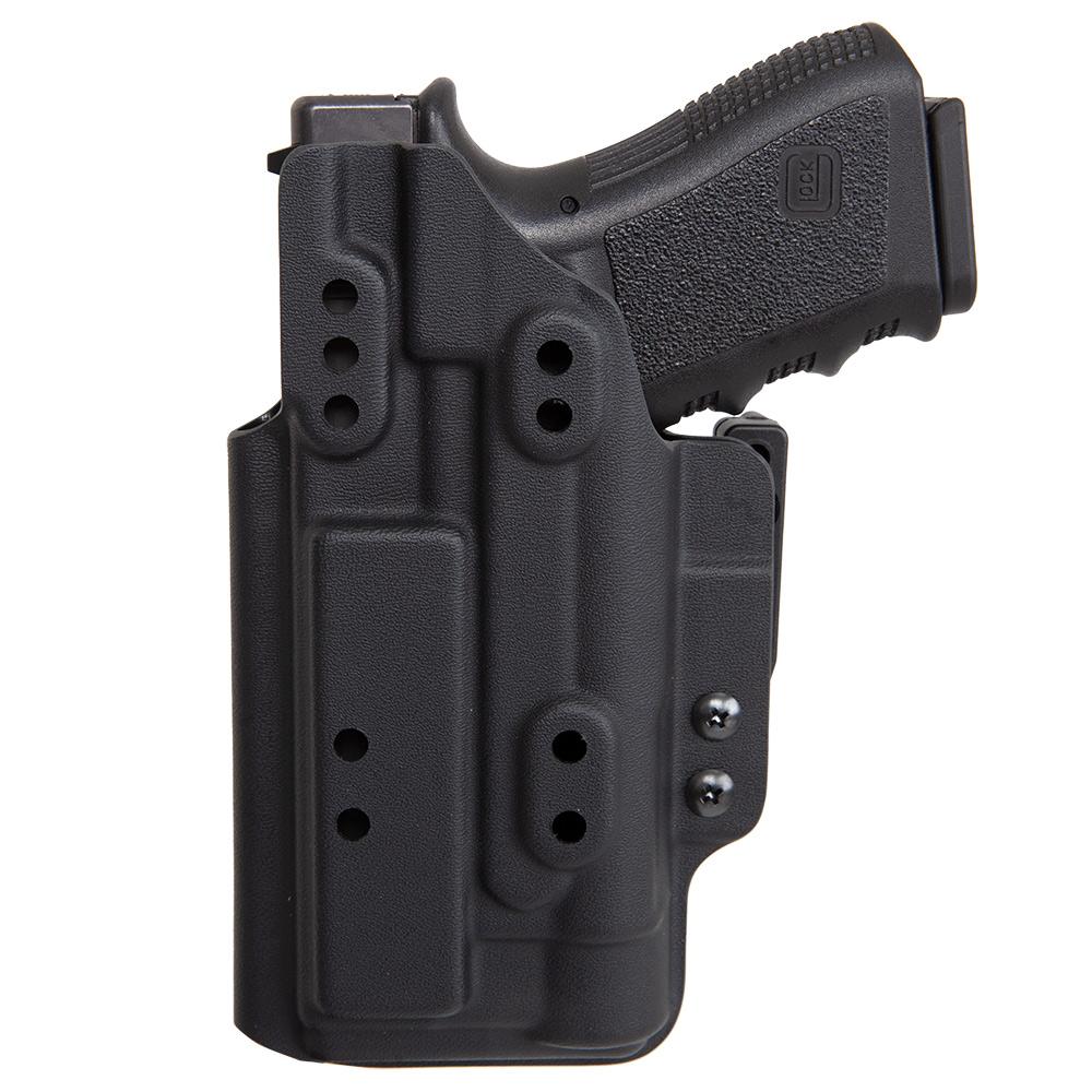 AKAR Elite Small Of Back Holster For GLOCK – Right Handed, Nylon, Black, Fits All Models