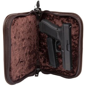 Suede Locking Case