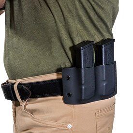 Double Pistol Belt Pouch