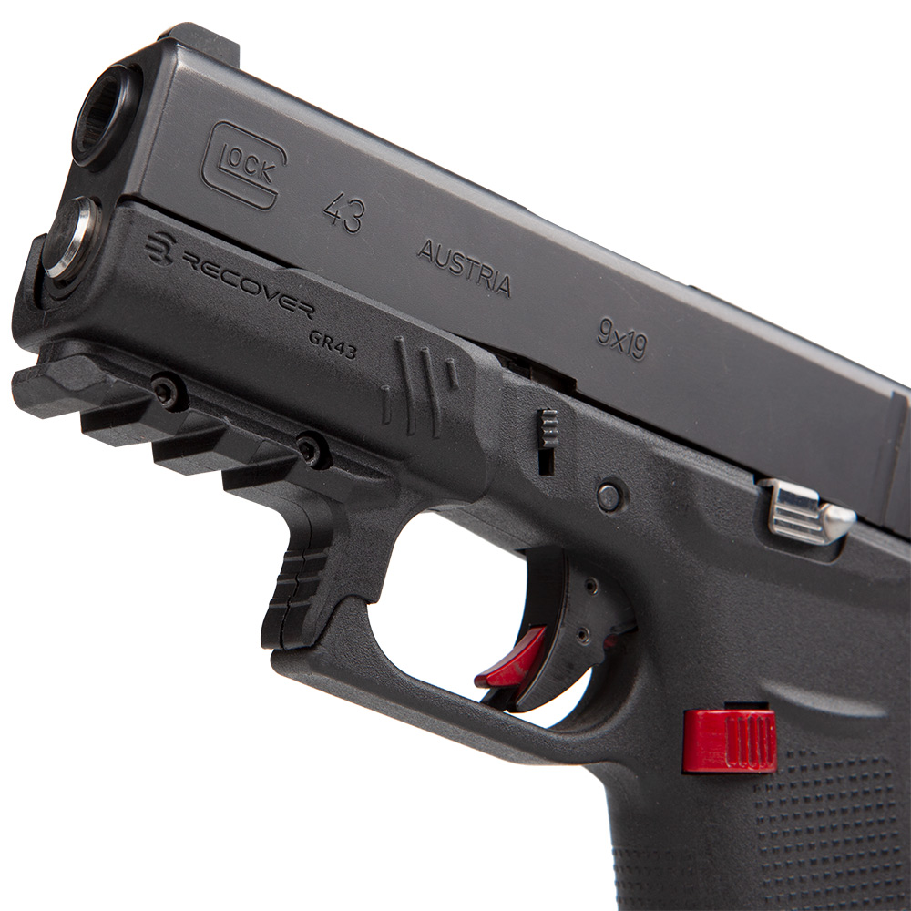 Combo Pistol LED Flashlight Red Green Dot Laser Sight Fit Glock 17 19 20 21 22