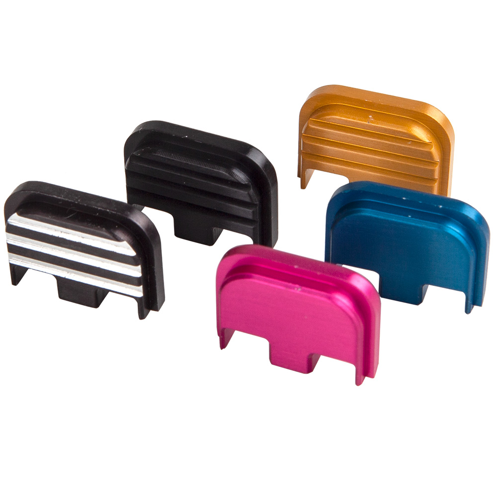Replacement Slide Cover Plate for Glocks Assorted Colors 1067 