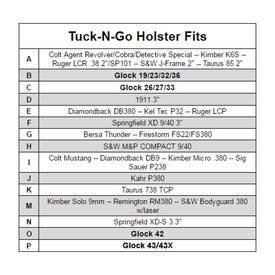 Tuck N Go Holster Best Glock Accessories Glockstore Com