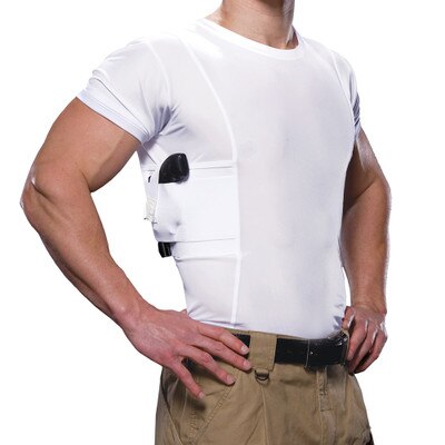 Crew neck concealment T shirt