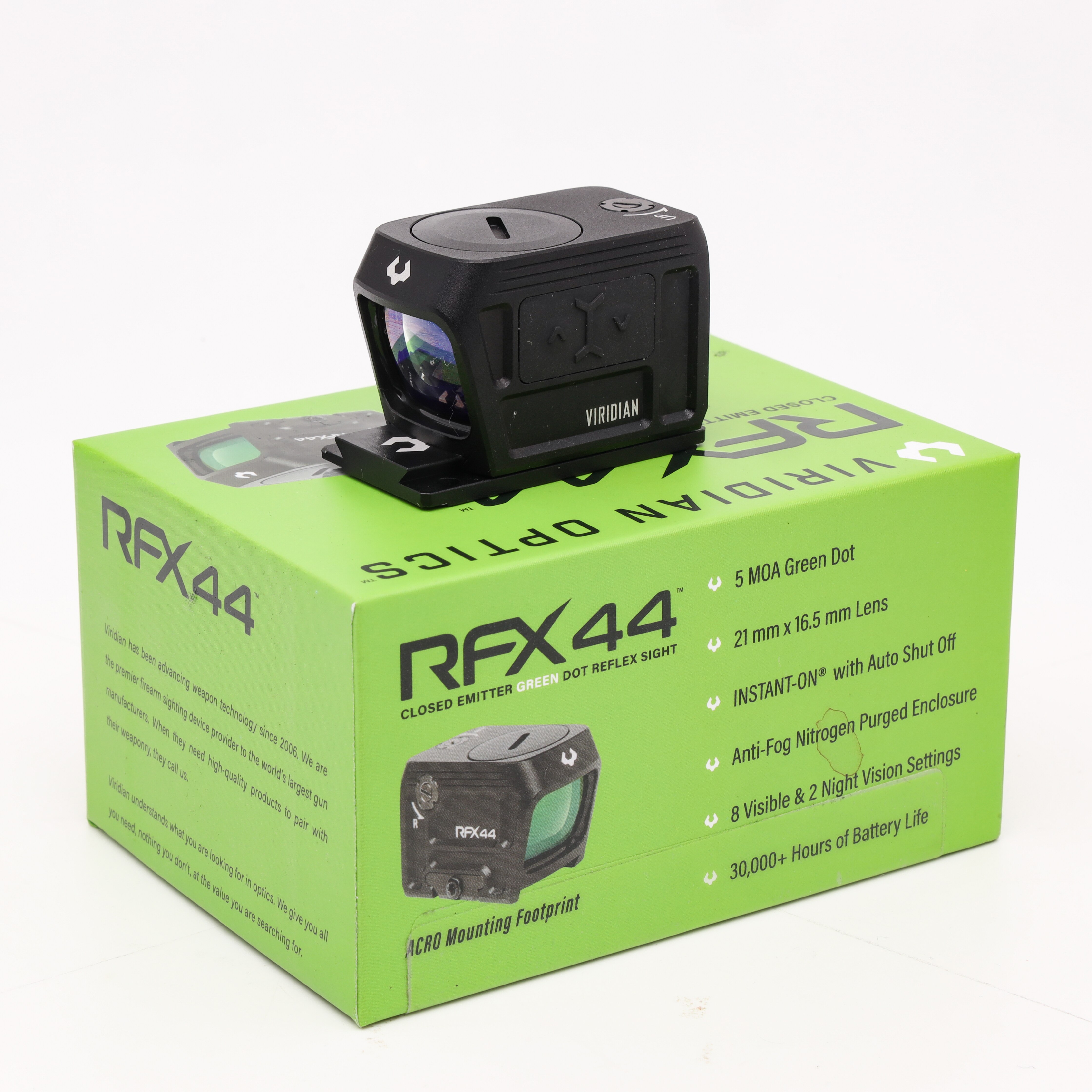 実物　ドットサイト　viridian optics RFX35 レンズガード 実物 ドットサイト viridian optics RFX35 レンズガード ミリタリー