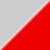 Silver/Red